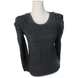 I State Women's Gray Puff Long Sleeve Sweater Size XS